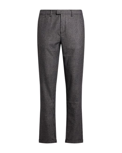 Tramarossa Gray Charcoal Pants Virgin Wool for men
