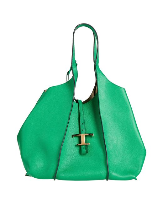 Tod's Green Handbag