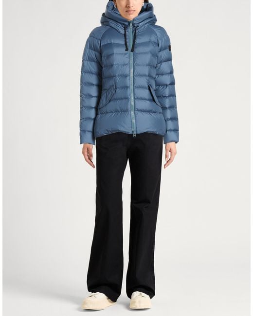 Peuterey Blue Slate Puffer Polyester
