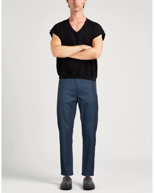 Paul Smith Blue Pants Wool for men