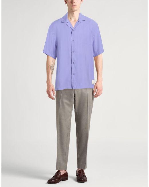 Emporio Armani Purple Shirts for men