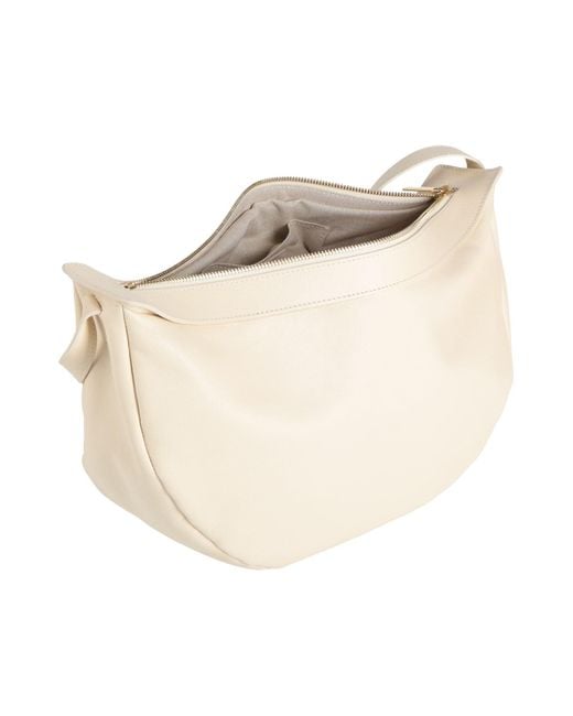 Mansur Gavriel Natural Ivory Cross-Body Bag Leather