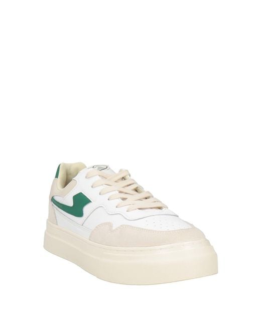 Stepney Workers Club White Sneakers Leather for men