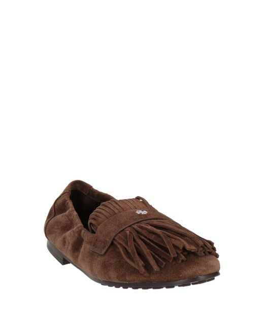 Tory Burch Brown Mokassin