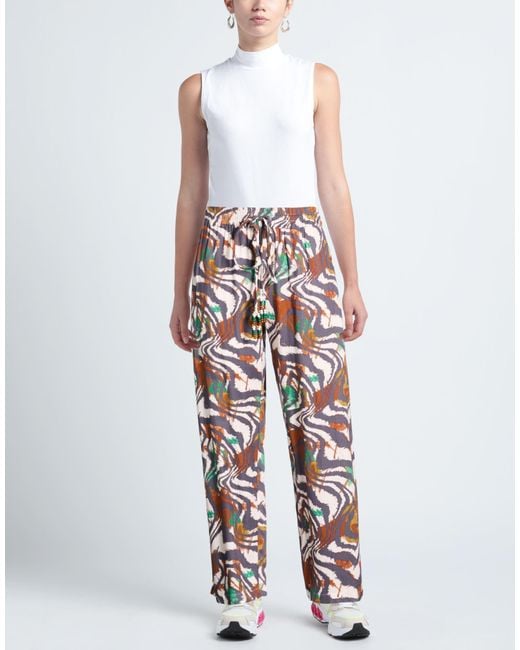 CONNOR & BLAKE White Pants Viscose