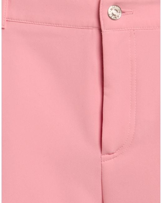 Moschino Pink Pants Polyester, Elastane