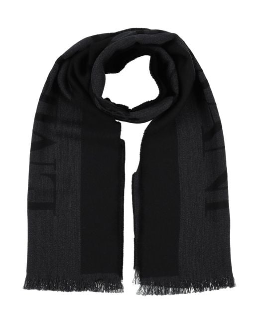 Sciarpa di Emporio Armani in Black da Uomo