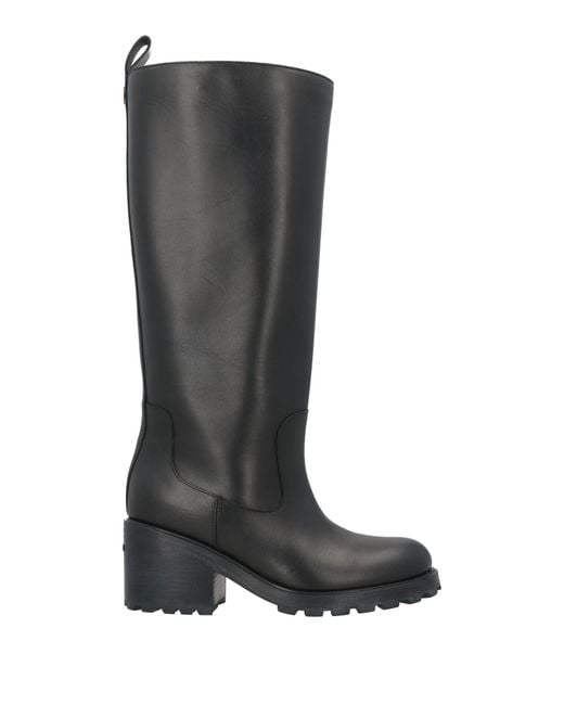 Bally Black Boot Cow Leather