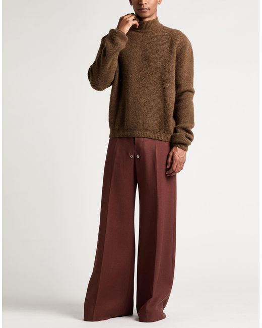 Rick Owens Brown Turtleneck for men