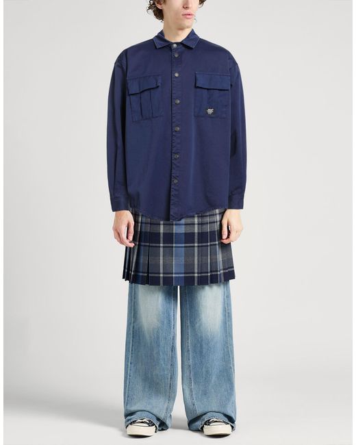 MSGM Blue Shirt for men