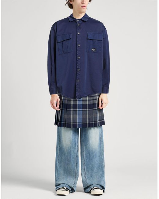 MSGM Blue Shirt for men