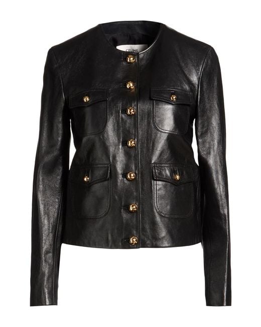 Céline Black Jacket Lambskin