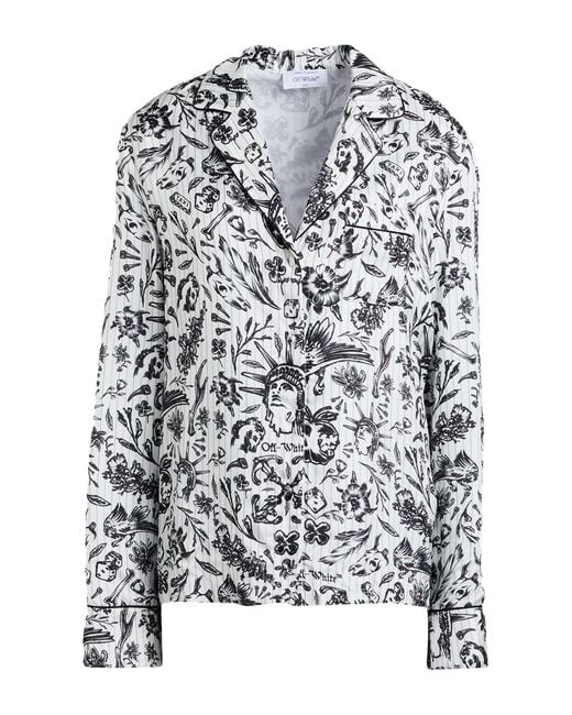 Off-White c/o Virgil Abloh White Shirt Viscose