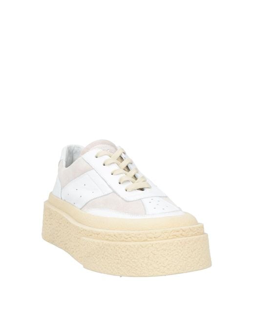 MM6 by Maison Martin Margiela White Sneakers