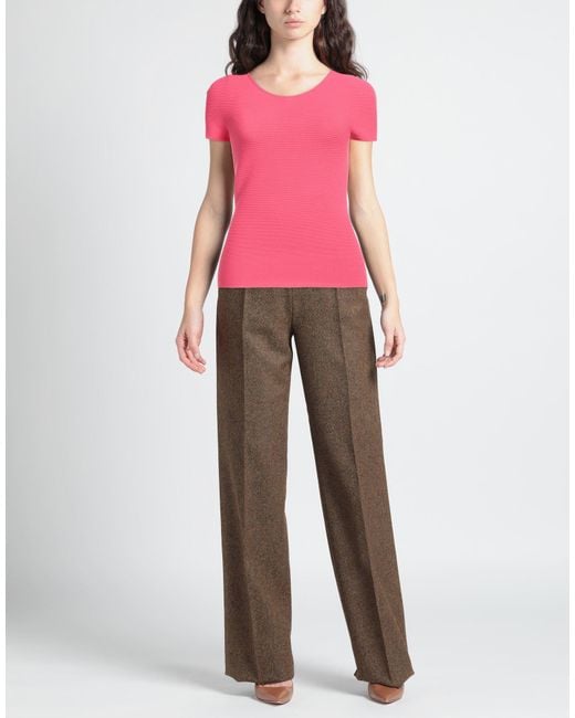 Pullover Giorgio Armani de color Pink