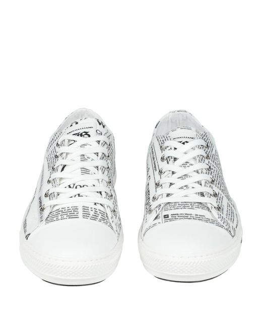 John Galliano White Trainers for men