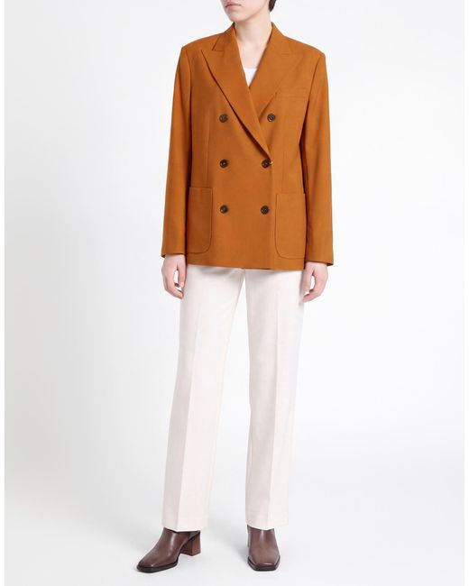 Windsor. Brown Blazer Virgin Wool, Elastane