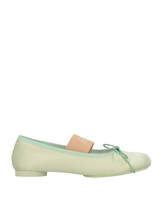 MM6 by Maison Martin Margiela Green Ballerina