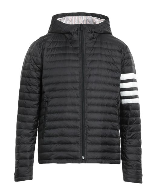 Thom Browne Black Puffer Polyamide for men