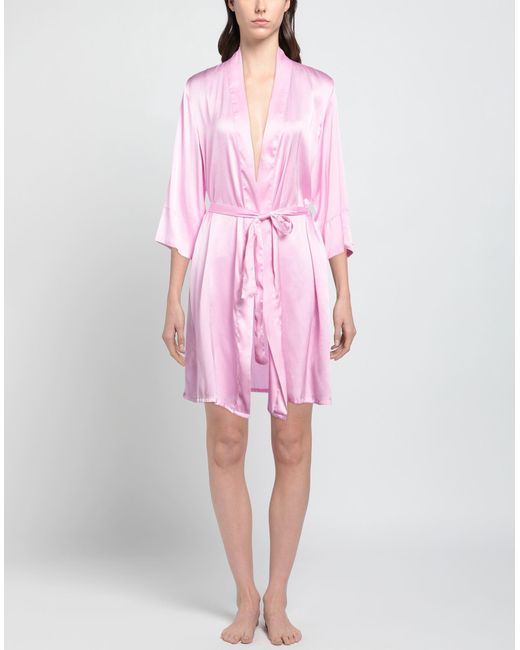 Verdissima Pink Dressing Gown Or Bathrobe
