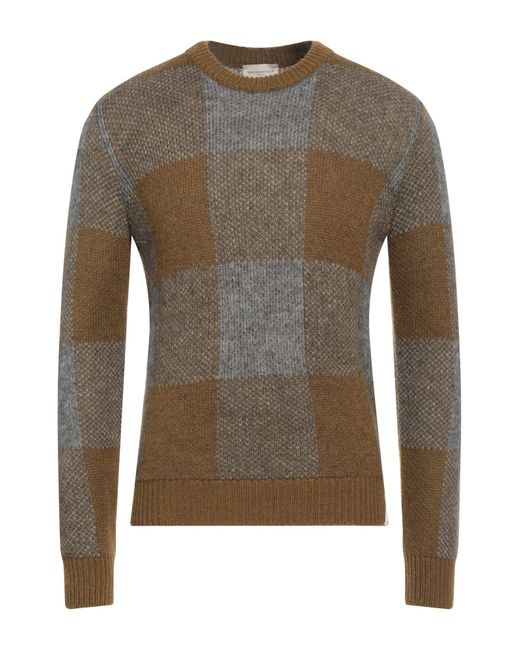 Brooksfield Brown Sweater for men