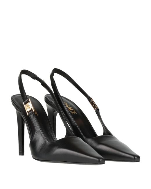 Versace Black Pumps Calfskin