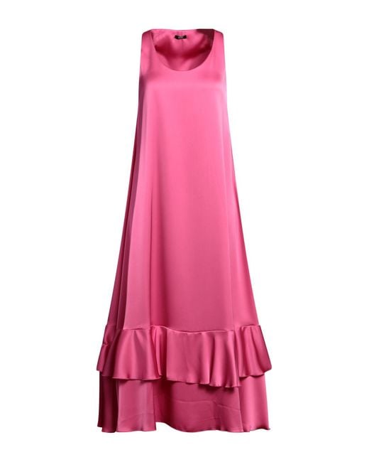 Liu Jo Pink Midi Dress