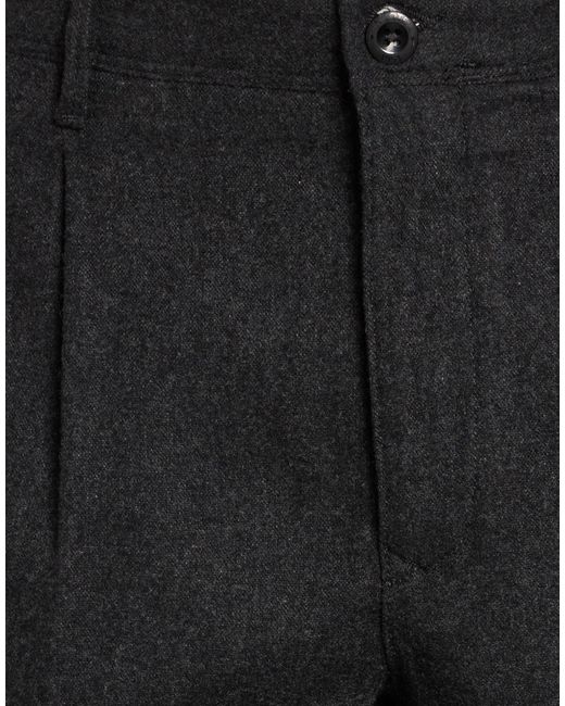 Incotex Black By Slowear Pants Virgin Wool, Polyester, Elastane for men