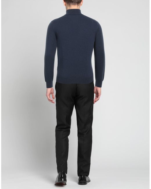 Gran Sasso Blue Turtleneck for men