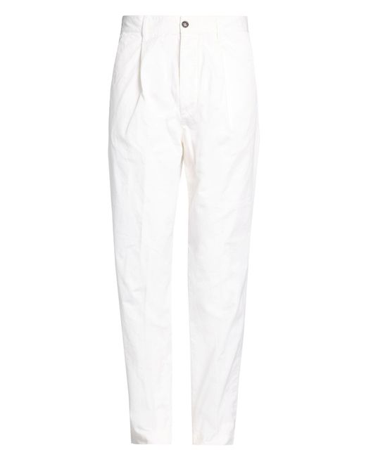 DSquared² White Trouser for men