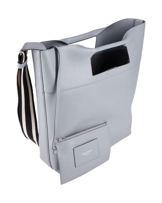McQueen Gray Handbag