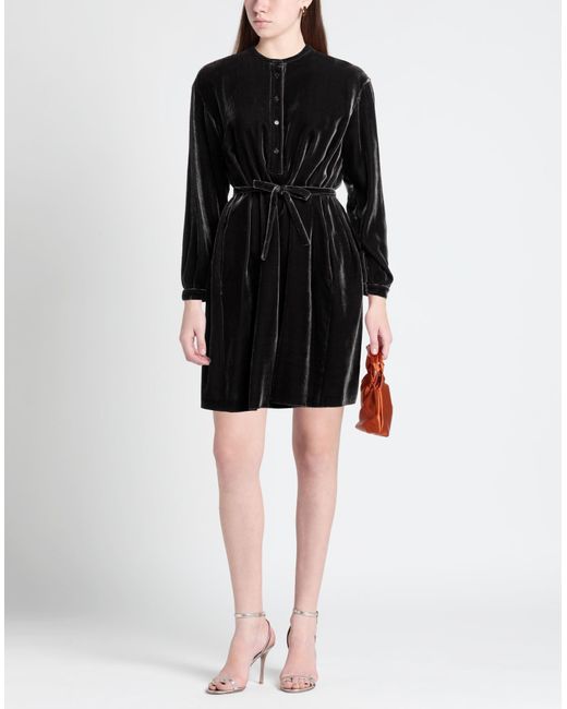 Aspesi Black Mini-Kleid