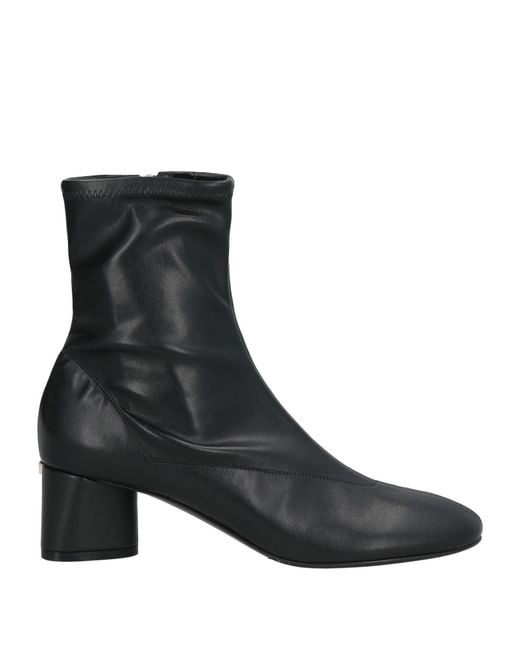 Sergio Rossi Black Ankle Boots