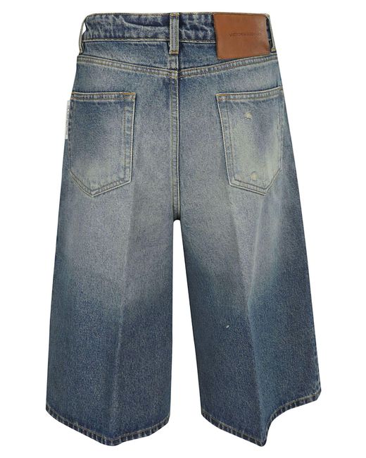 Shorts Jeans di Victoria Beckham in Blue