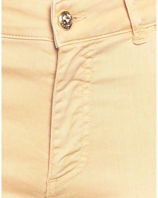 Angelo Marani Natural Pants Cotton, Elastane