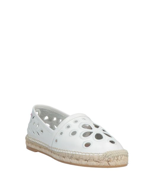 Red(v) White Espadrilles