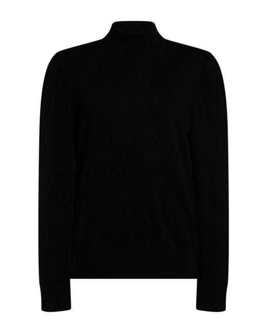 Gran Sasso Black Turtleneck