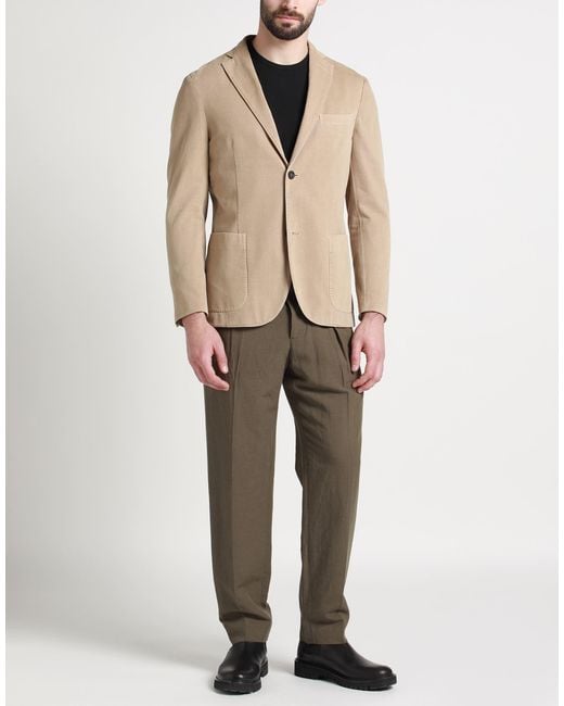 Montedoro Brown Blazer for men