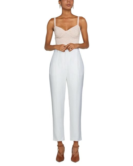 McQueen White Pants