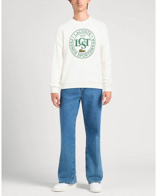 Sudadera Lacoste de hombre de color White