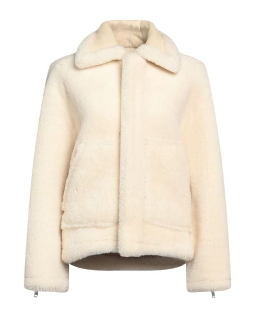 Jacquemus Natural Shearling & Teddy