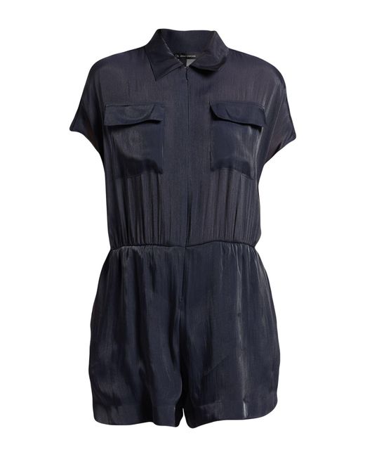 ARMANI EXCHANGE Blue Playsuit