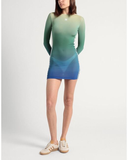 Adidas Originals Blue Mini Dress
