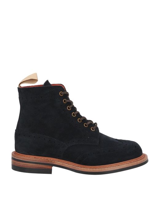 Tricker's Black Ankle Boots