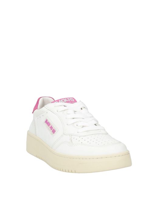 Back 70 White Sneakers Leather