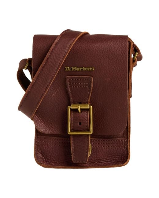 Bolso Con Bandolera Dr. Martens de hombre de color Brown