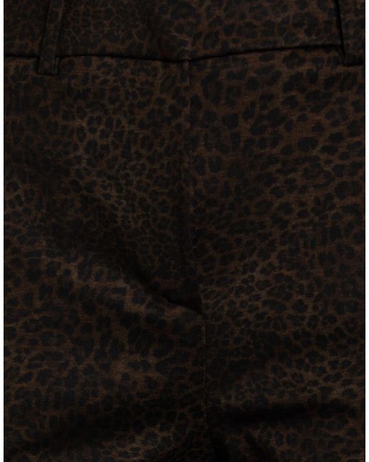 Kaos Black Pants Polyester, Viscose, Elastane