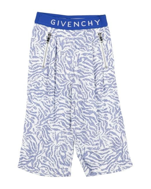 Givenchy Women's Blue Pants Cotton, Viscose, Polyamide, Polyester