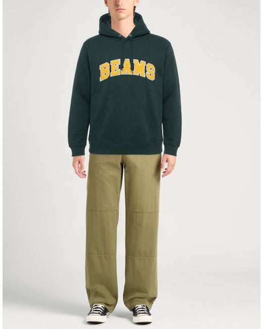Beams Plus Green Sweatshirt for men