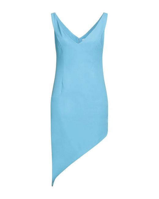 Stefano De Lellis Blue Mini Dress